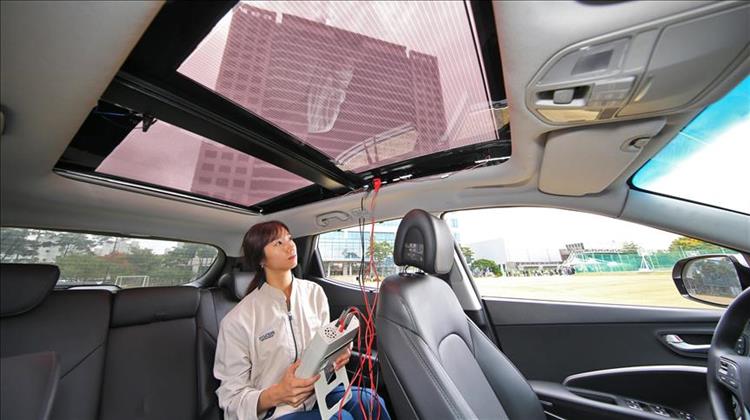 Hyundai, Kia Reveal Solar Charging System for Vehicles